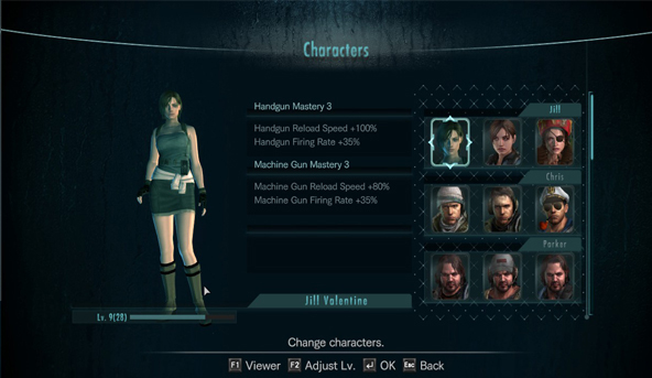 Jill Re3 Remake Costume